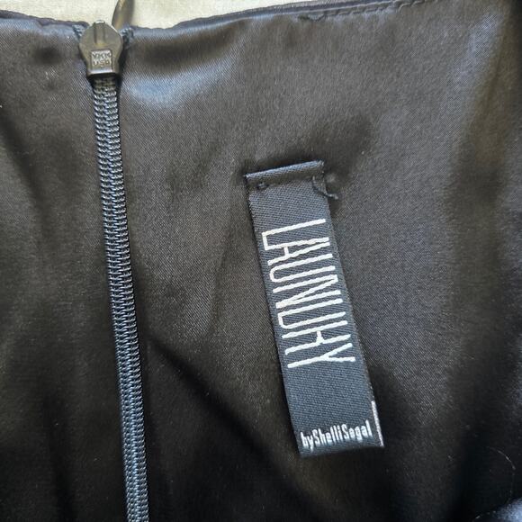 Vintage Laundry 100% Silk Beaded Drop Waist Handkerchief Hem Midi Slip Dress-6 - Picture 7 of 12